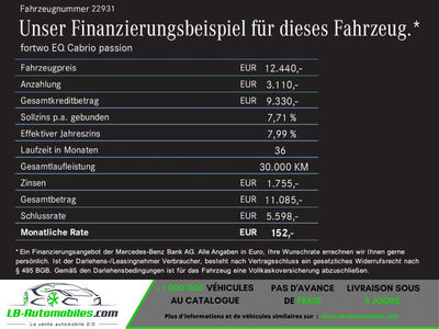 Smart Fortwo Cabrio 82 ch Electrique