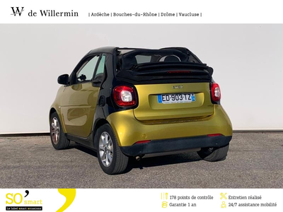 Smart Fortwo Cabriolet 71ch passion twinamic
