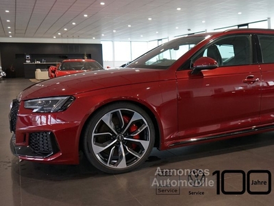 Audi RS4 AVant 2.9 V6 450 TFSI QU-Carbon -Pack DYNAMIK - TOP - Caméra - Sièges AV,AR chauffants électriques , Massants AV , Garantie 12 mois Prémium