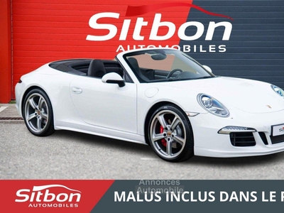 Porsche 911 991 Carrera 4S Cabriolet 3.8 400 PDK | 21kE doptions | Sport Design | Sport Techno