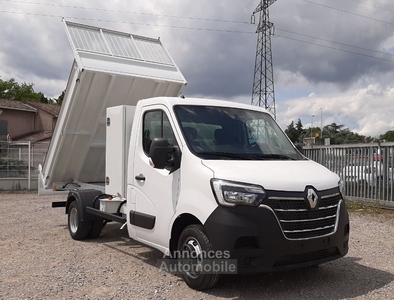 Renault Master CHASSIS CABINE CC PROP RJ3500 L3 DCI 165 BENNE COFFRE