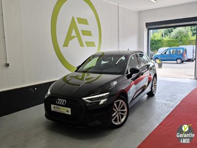 AUDI A3 SPORTBACK 30 TFSI 110 Design S tronic 7 1ERE MAIN CAR PLAY CHARGEUR A INDUCTION CAMERA