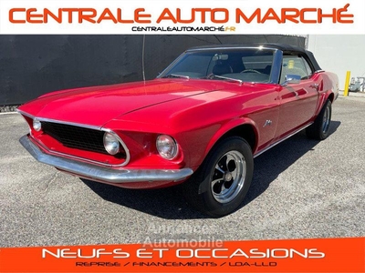 Ford Mustang CABRIOLET 302 CI V18 ROUGE 69