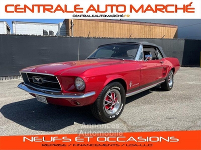 Ford Mustang CABRIOLET CODE A 1967 ROUGE V8