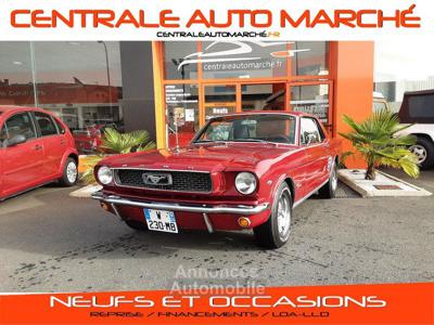 Ford Mustang COUPE 289CI V8 BURGUNDY 1966