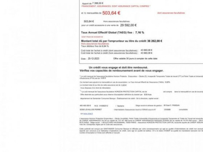 Bmw X3 xDrive 20d - BVA Steptronic G01 G08 F97 M Sport 503.65?/MOIS