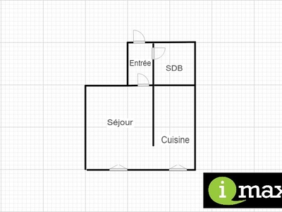 Vente appartement 1 pièce 27.09 m²