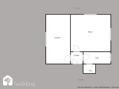 Vente appartement 1 pièce 40 m²