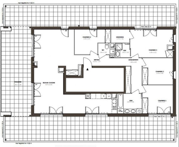Vente appartement 5 pièces 129 m²