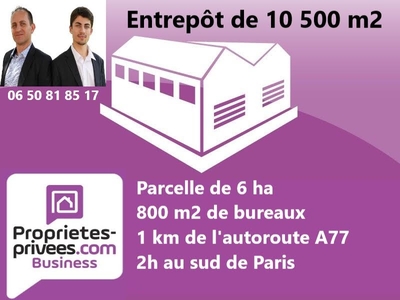 Vente locaux professionnels 10500 m²