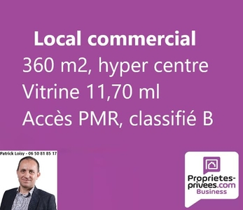 Vente locaux professionnels 360 m²