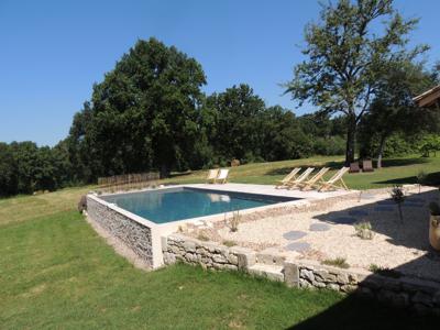 Aux portes du Périgord - Gîte de campagne pour 8 personnes avec piscine privée (Lot & Garonne / Dordogne)