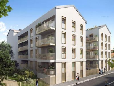 Appartement lumineux T4 avec balcon et terrasse au 4ème étage de cette nouvelle construction à Lyon 9ème.