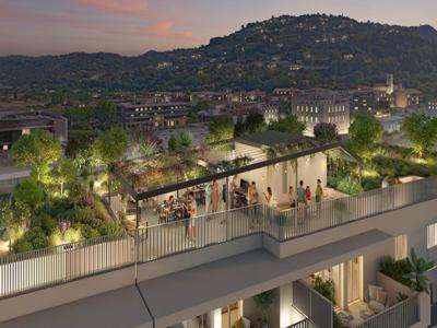 Appartement sur plan de 3 chambres à coucher avec deux terrasses à Nice, livraison prévu en septembre 2025