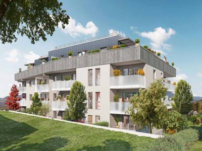 Appartement T2 neuf de standing avec 43m2 habitable, balcon et garage a vendre a Thonon-les-Bains
