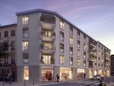 Spacieux appartement T3 neuf avec balcon exposé sud et parking au centre de Lyon