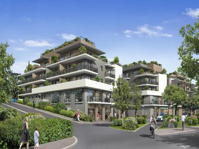T2 au 3ème étage, sur plan, avec terrasse orientée sud et parking privé à St. Laurent-du-Var près de Nice