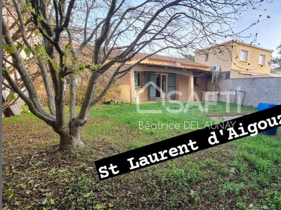 Vente maison 4 pièces 75 m² Saint-Laurent-d'Aigouze (30220)