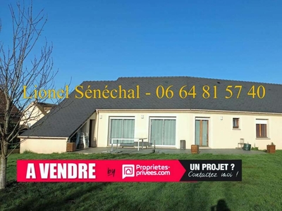 Vente maison 9 pièces 140 m² Beaumont-sur-Sarthe (72170)