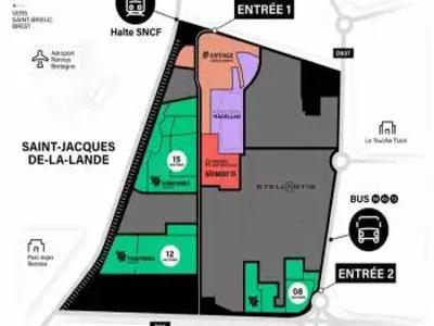 Location d'entrepôt de 25000 m² à Chartres-de-Bretagne - 35131