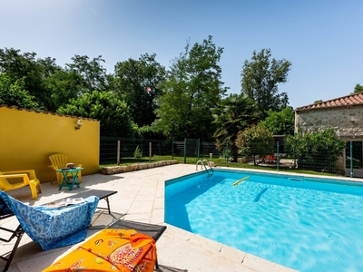 Proche Agen - Gîte en pierre 6 personnes avec piscine privée en plein nature - Lot et Garonne - Sud-ouest