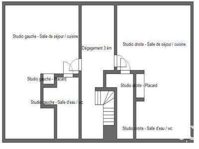Appartement 2 pièces de 63 m² à Grigny (91350)