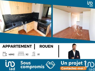 Appartement 3 pièces de 48 m² à Rouen (76000)