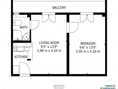 Location meublée appartement 2 pièces 29 m²