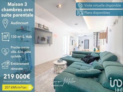 Maison 4 pièces de 130 m² à Audincourt (25400)
