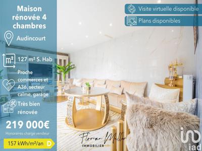Maison 6 pièces de 127 m² à Audincourt (25400)