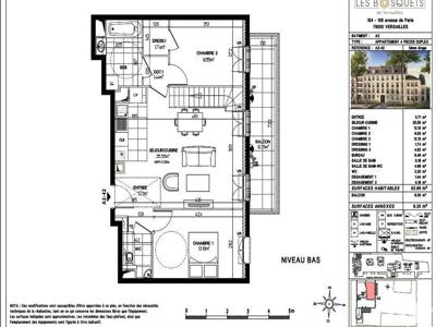 Vente appartement 4 pièces 93 m²