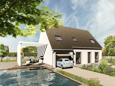 Maison à Oulins , 257939€ , 112.01 m² , 6 pièces - Programme immobilier neuf - Maisons d'en France Île de France - Agence de Dreux