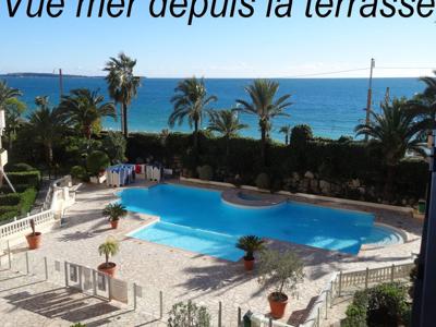Marimer, appartement climatisé à 100 m de la plage, vue mer et piscine