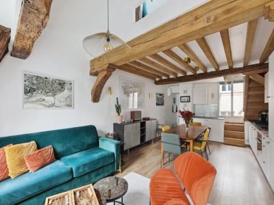 Appartement de 2 pièces de luxe en vente à Temple, Rambuteau – Francs Bourgeois, Réaumur, France