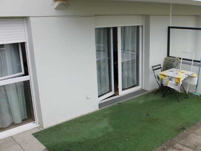 Appartement T1 Bis meublé au RDC 27 m2 avec terrasse extérieure de 24 m2