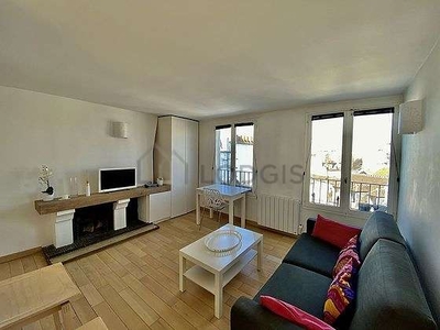 Appartement 1 chambre meublé avec cheminée, concierge et local à vélosOdéon (Paris 6°)