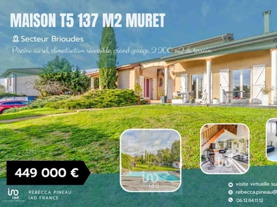 Vente maison 5 pièces 137 m² Muret (31600)