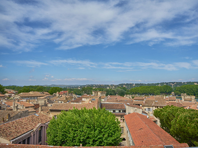 Appartement duplex avec terrasse, garages et vue Palais des Papes - Avignon intra-muros