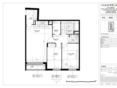 Location appartement 3 pièces 69 m²