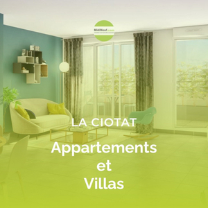 Nouveau à La Ciotat - appartements et villas