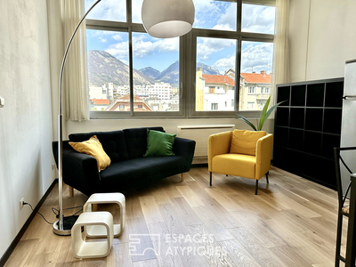 Studio meublé avec mezzanine à Grenoble de 53.42 m2