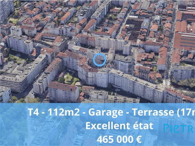Type 4 de 112 m2 et terrasse de 17 m2 - Métro République