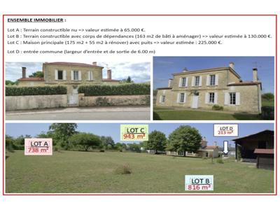 Ensemble immobilier, sous-préfecture de la Gironde, Langon