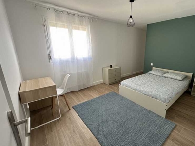Chambre de 21 m2 avec salle de bain dans T4 Rénové à neuf fin 2023 - Grenoble - Hyper Centre