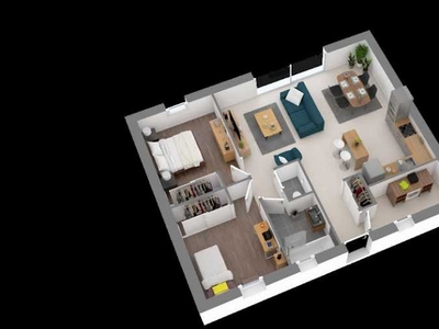 Maison 3 pièces 66 m²