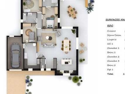 Maison 5 pièces 119 m²