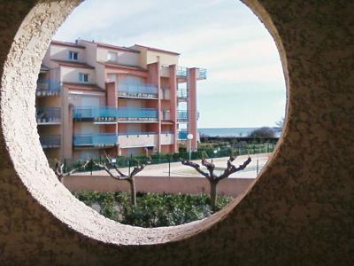 Appartement F2 front de Mer à Vias avec vue sur la Méditerranée