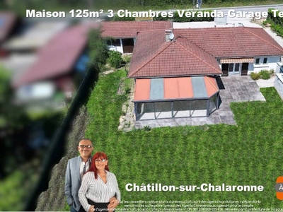 Maison à à CHATILLON-SUR-CHALARONNE de 125m²