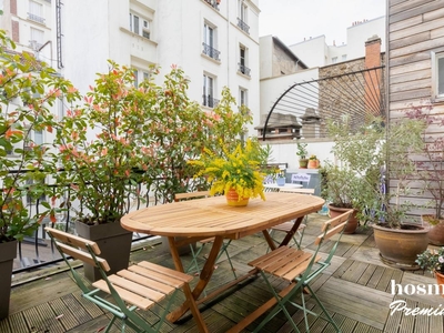 Coup de coeur - Duplex T5 avec Terrasse de 20 m2 - 113.0 m² - Idéalement placé - Rue de Clignancourt 75018 Paris