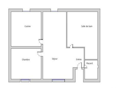 Vente appartement 2 pièces 35 m²